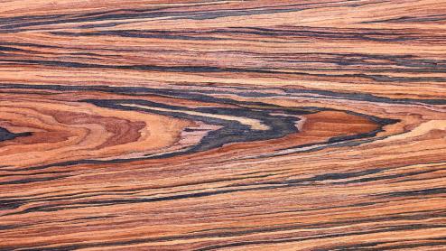An extreme close up of rosewood