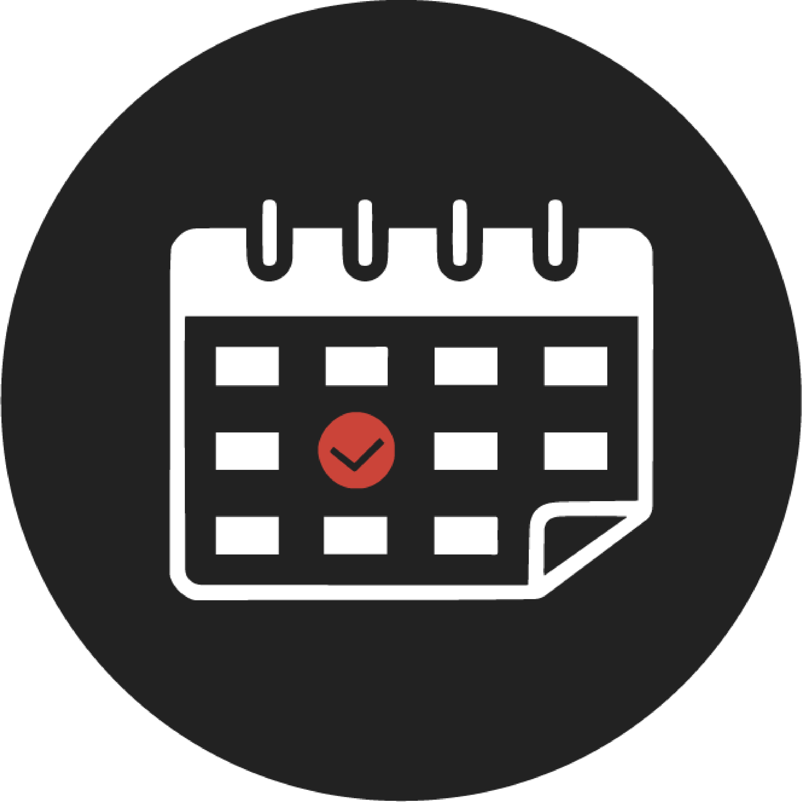 icon depicting a calendar