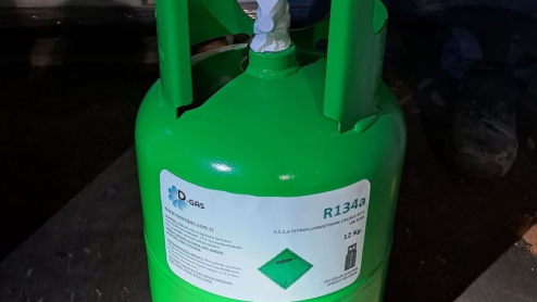 Green refrigerant container