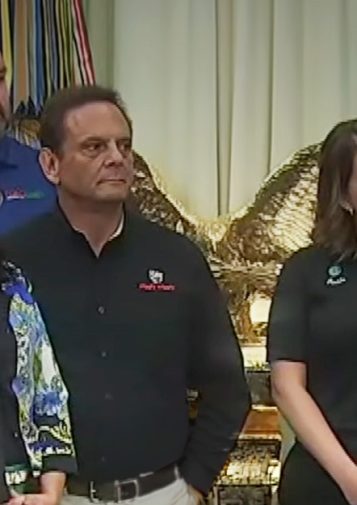 Group of Trump administration officials and supporters